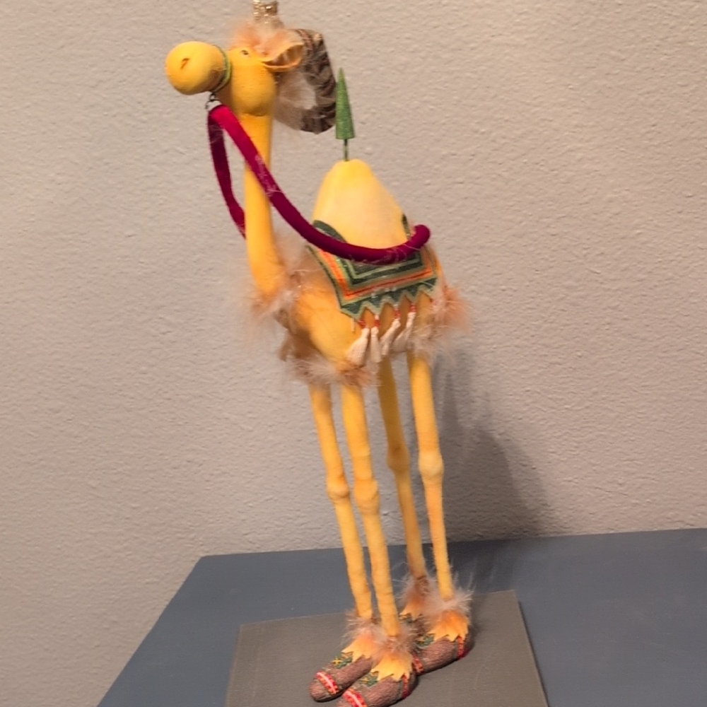 Christmas Camel Figurine